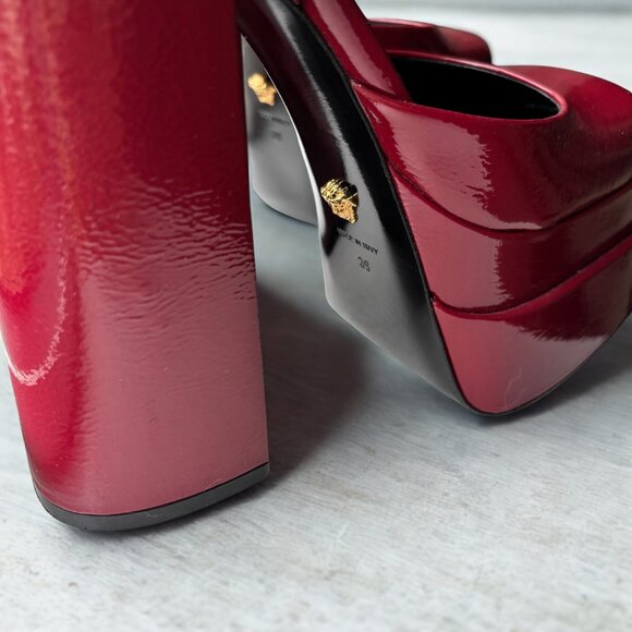 Versace Medusa Aevitas Platform Heels - Picture 2 of 4